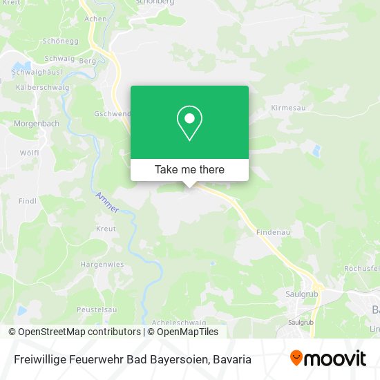 Карта Freiwillige Feuerwehr Bad Bayersoien