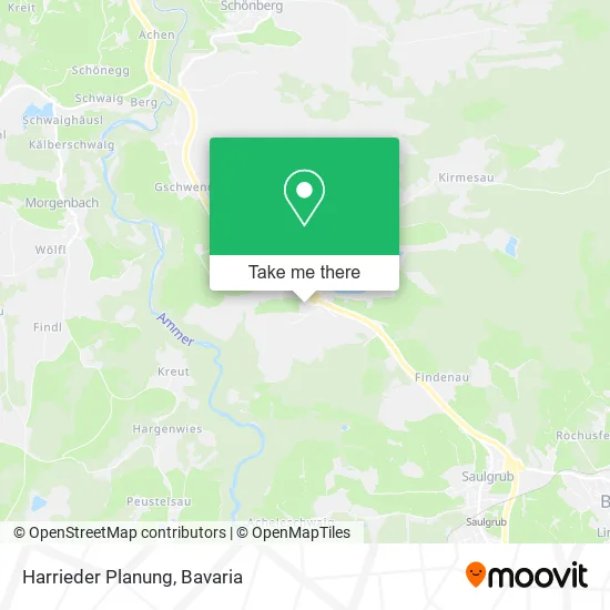 Карта Harrieder Planung