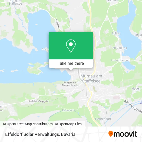 Карта Effeldorf Solar Verwaltungs