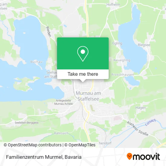 Карта Familienzentrum Murmel