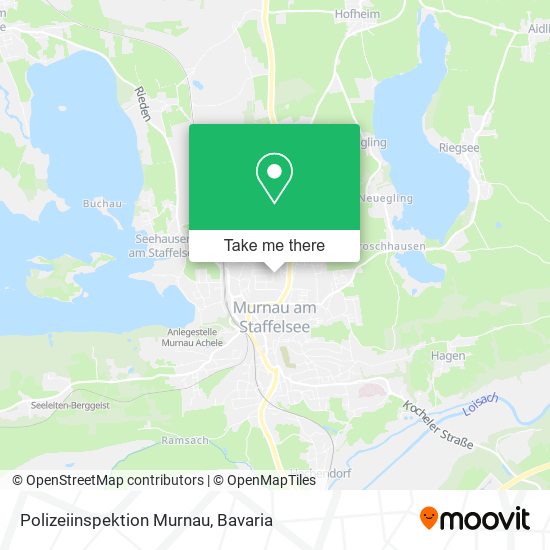 Polizeiinspektion Murnau map
