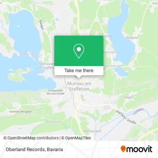Карта Oberland Records