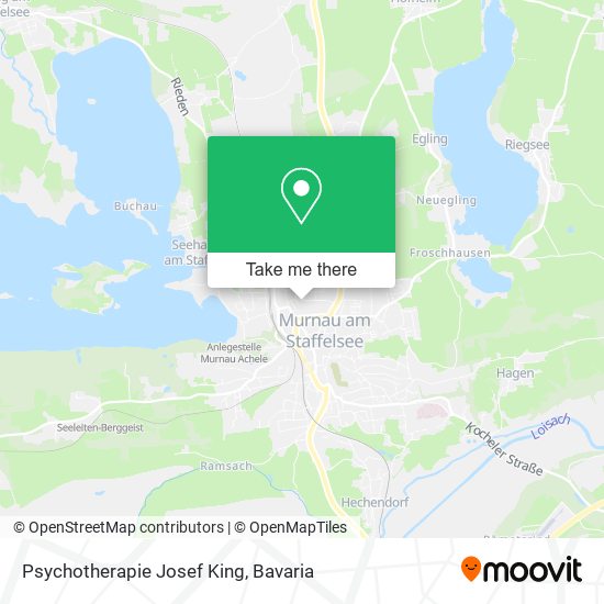 Psychotherapie Josef King map