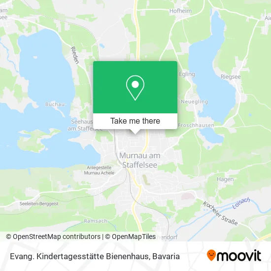 Карта Evang. Kindertagesstätte Bienenhaus