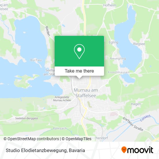 Карта Studio Elodietanzbewegung