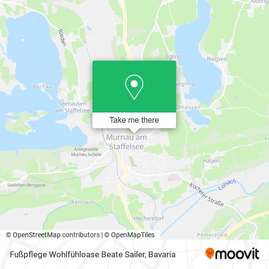 Fußpflege Wohlfühloase Beate Sailer map