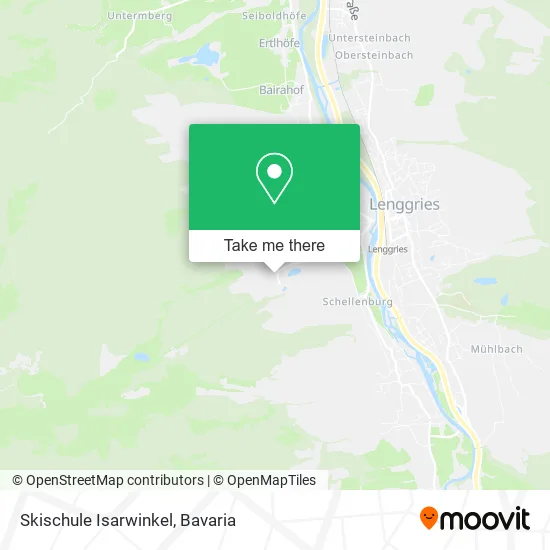 Карта Skischule Isarwinkel