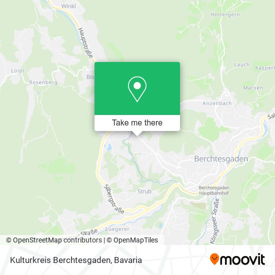 Kulturkreis Berchtesgaden map