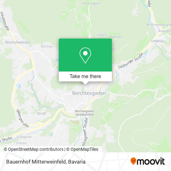 Bauernhof Mitterweinfeld map