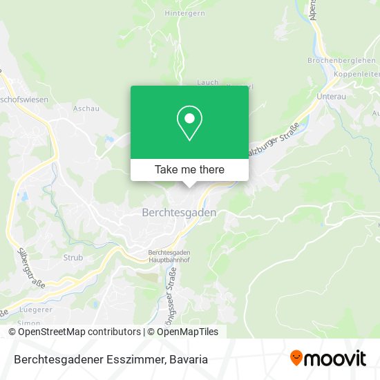 Карта Berchtesgadener Esszimmer