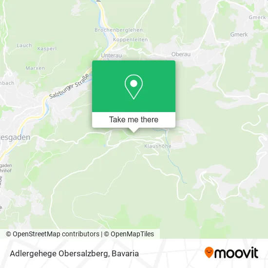 Карта Adlergehege Obersalzberg