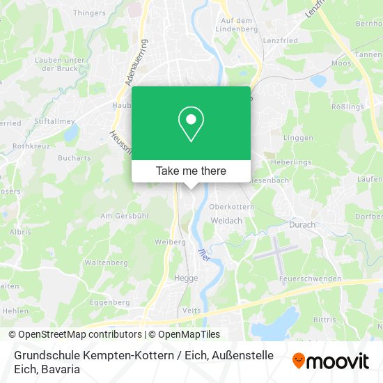 Grundschule Kempten-Kottern / Eich, Außenstelle Eich map