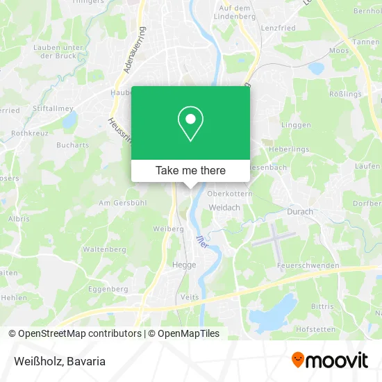 Карта Weißholz