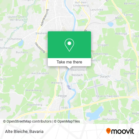 Карта Alte Bleiche