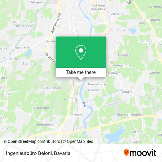 Ingenieurbüro Beloni map