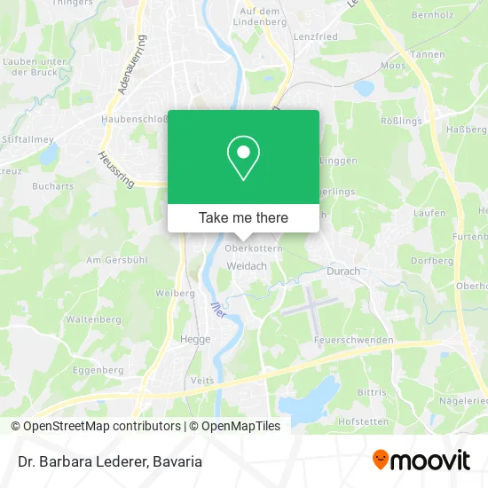 Карта Dr. Barbara Lederer