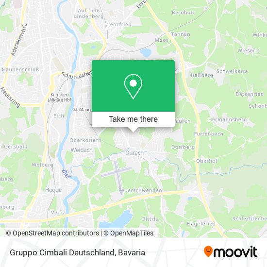 Gruppo Cimbali Deutschland map