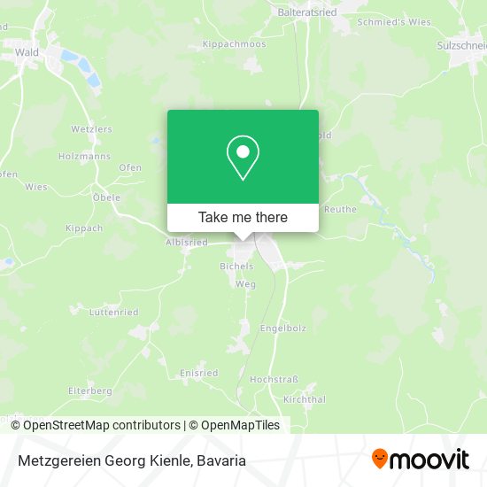 Metzgereien Georg Kienle map