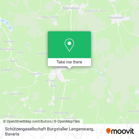 Schützengesellschaft Burgstaller Lengenwang map