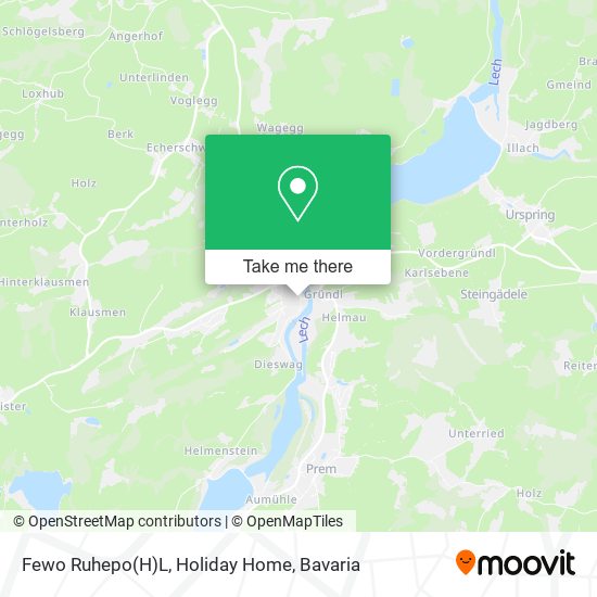 Fewo Ruhepo(H)L, Holiday Home map