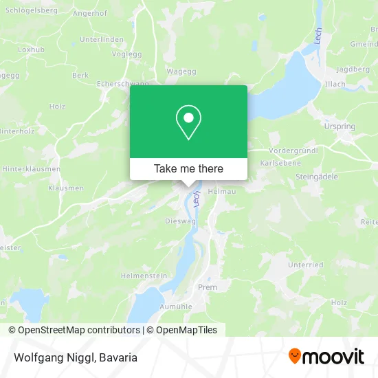 Карта Wolfgang Niggl
