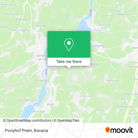 Карта Ponyhof Prem