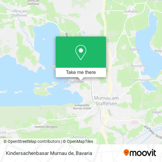 Карта Kindersachenbasar Murnau de