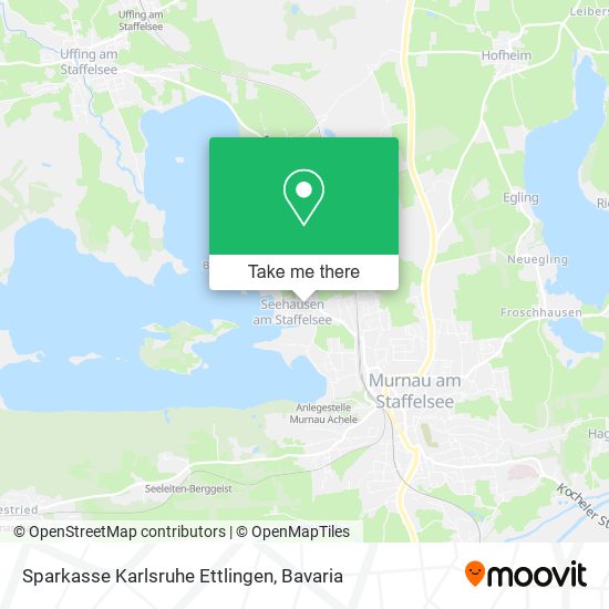 Sparkasse Karlsruhe Ettlingen map