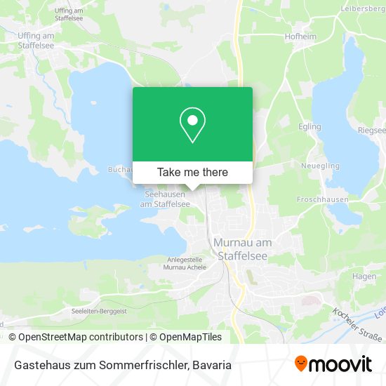 Gastehaus zum Sommerfrischler map