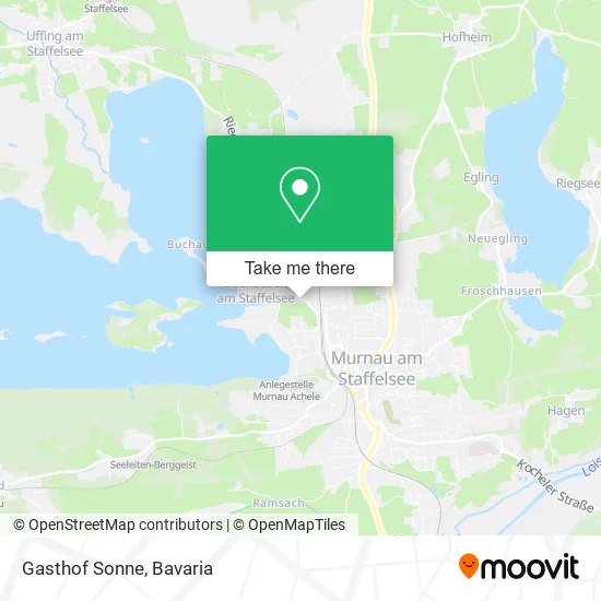 Карта Gasthof Sonne