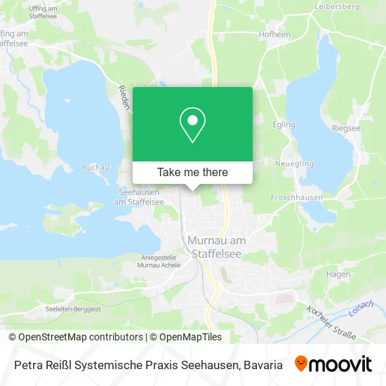 Карта Petra Reißl Systemische Praxis Seehausen