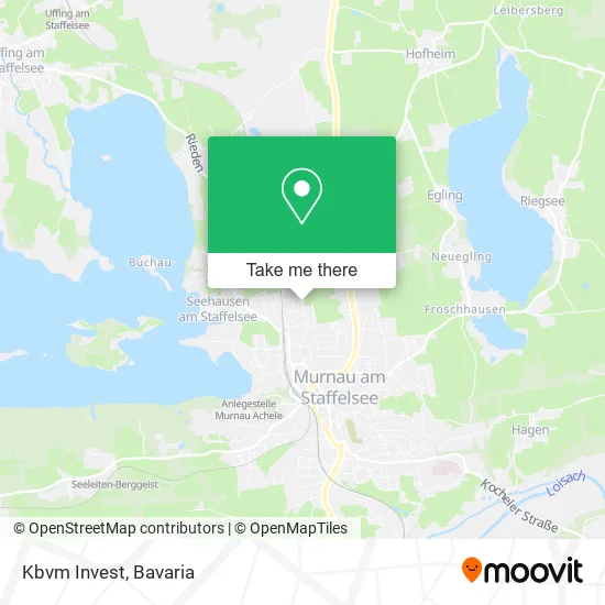 Карта Kbvm Invest