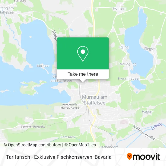 Карта Tarifafisch - Exklusive Fischkonserven