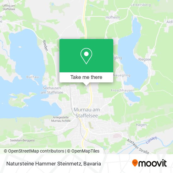 Natursteine Hammer Steinmetz map