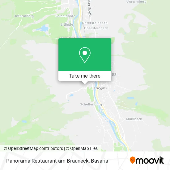 Карта Panorama Restaurant am Brauneck