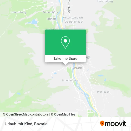 Карта Urlaub mit Kind