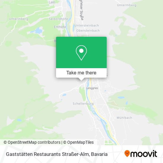 Gaststätten Restaurants Straßer-Alm map