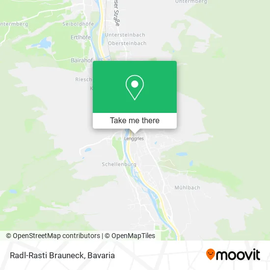 Карта Radl-Rasti Brauneck