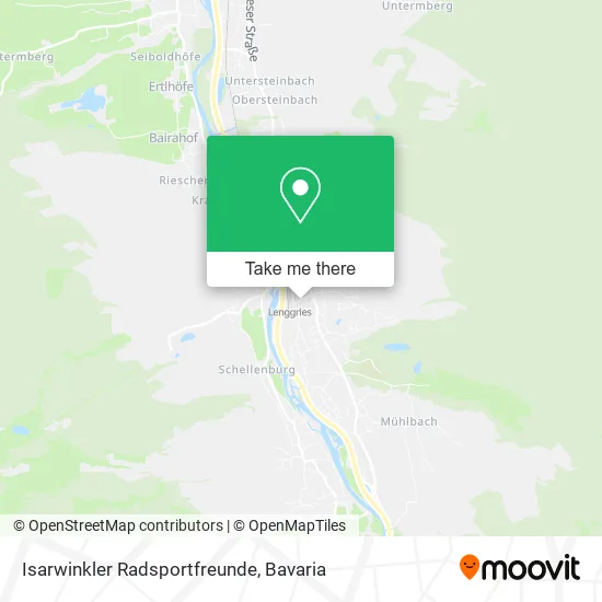 Карта Isarwinkler Radsportfreunde