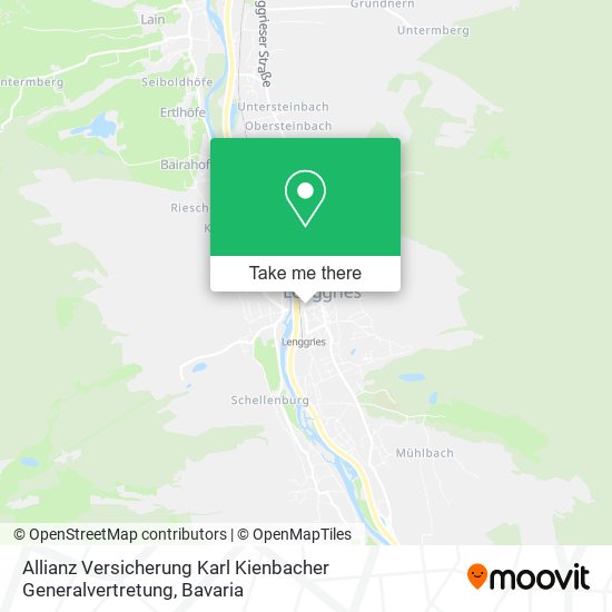 Allianz Versicherung Karl Kienbacher Generalvertretung map