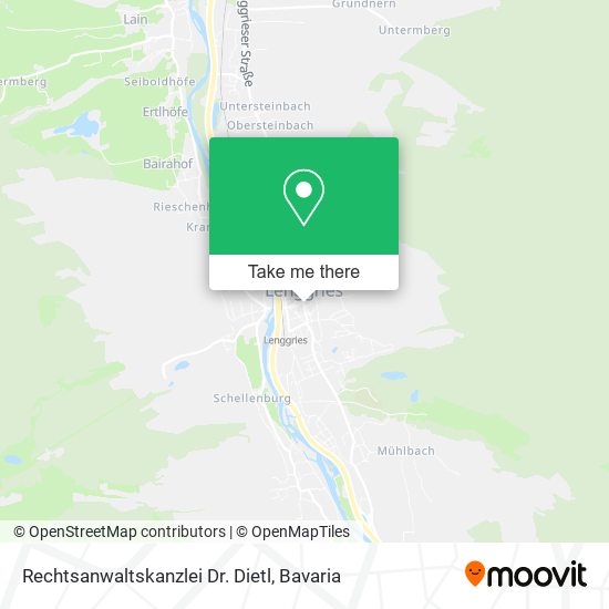 Rechtsanwaltskanzlei Dr. Dietl map