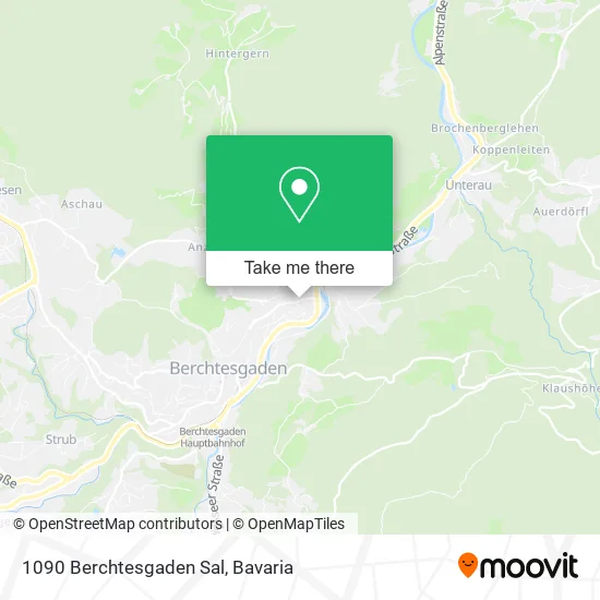 Карта 1090 Berchtesgaden Sal
