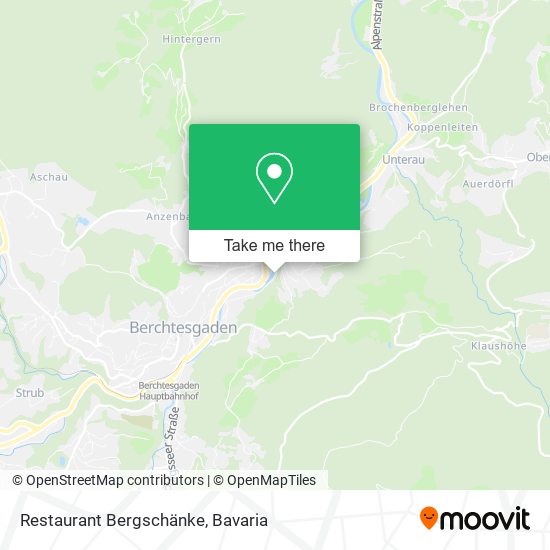 Restaurant Bergschänke map