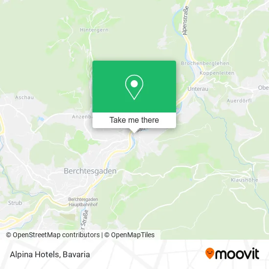 Карта Alpina Hotels