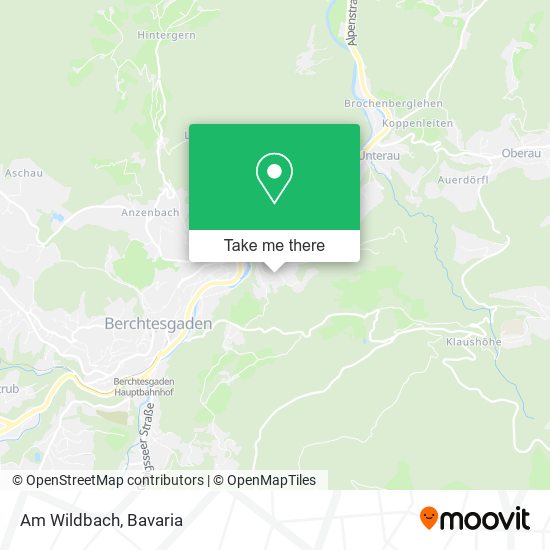 Am Wildbach map