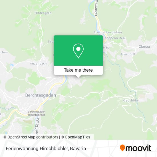 Ferienwohnung Hirschbichler map