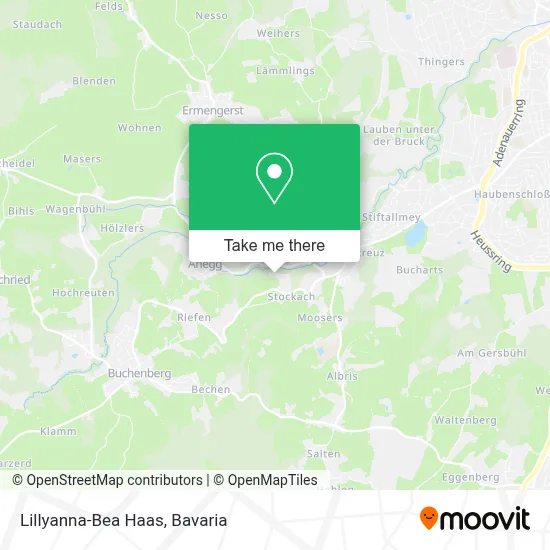 Lillyanna-Bea Haas map