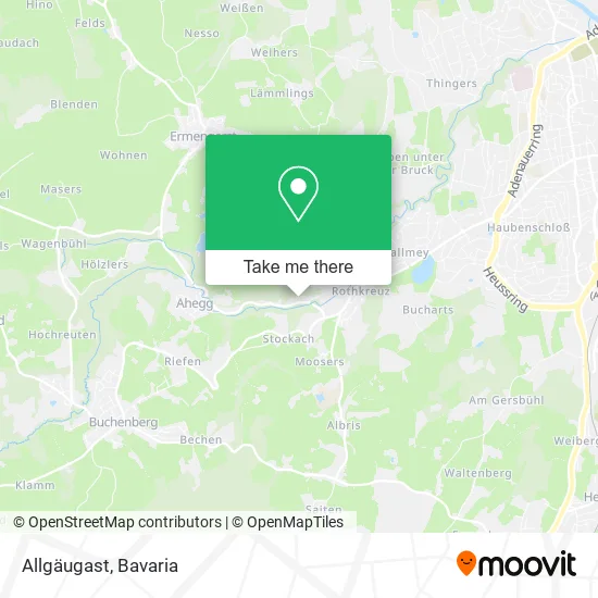 Карта Allgäugast