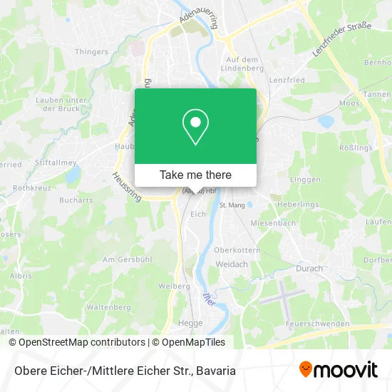 Карта Obere Eicher- / Mittlere Eicher Str.