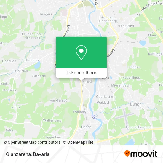 Карта Glanzarena